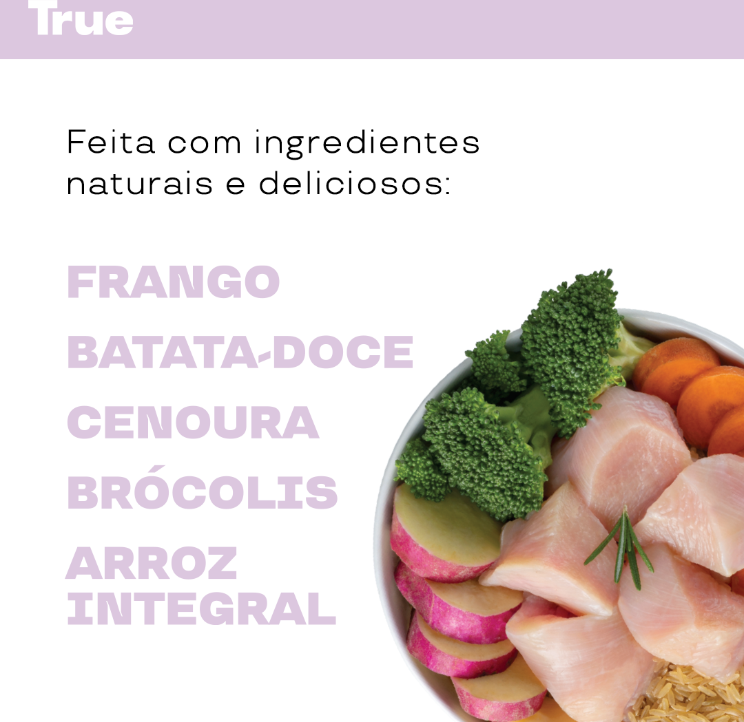 Ração Natural True para Cães Filhotes Raças Médias e Grandes - 10,1Kg