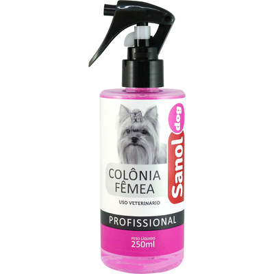 Colônia Sanol Dog Fêmea para Cães e Gatos