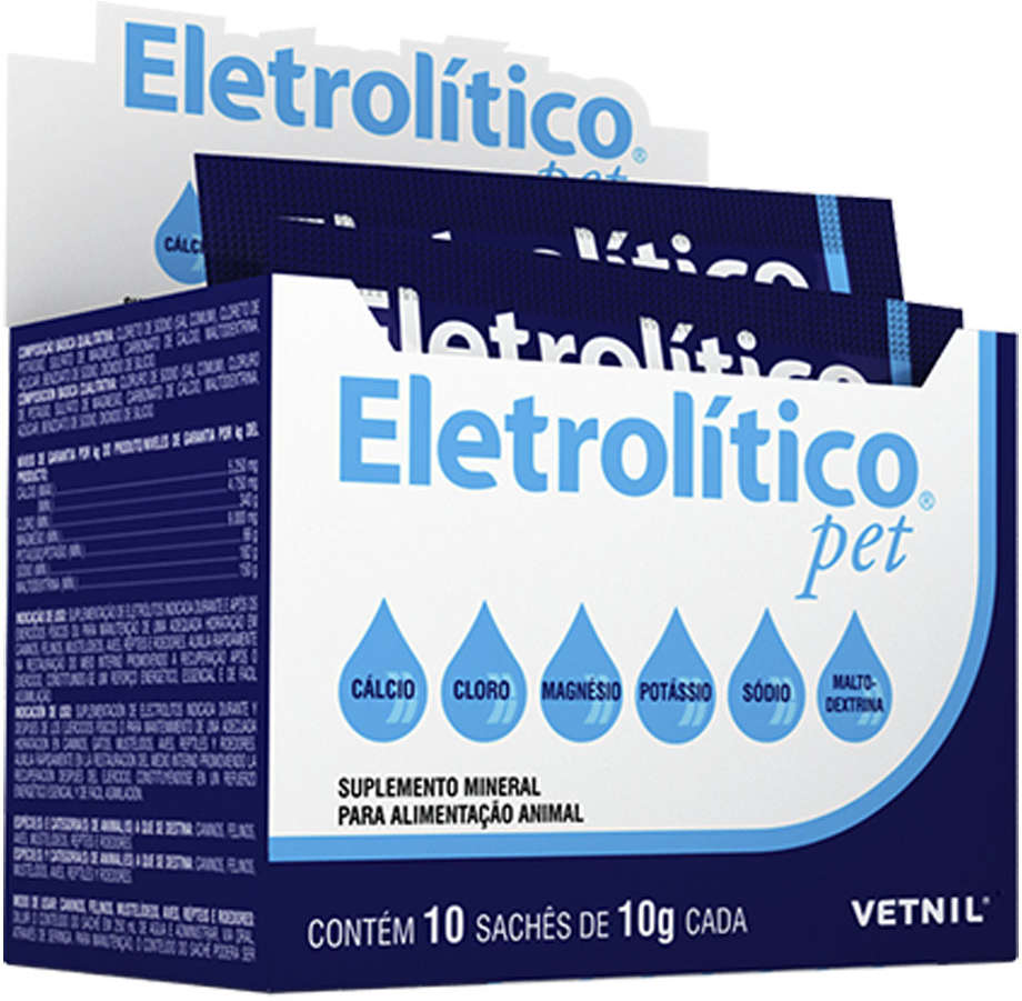 Suplemento Vetnil Eletrolitico Pet - 10gr