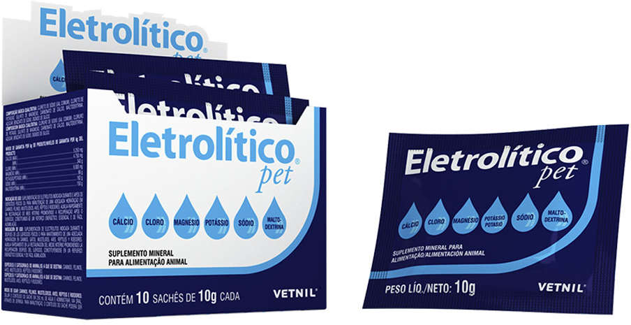 Suplemento Vetnil Eletrolitico Pet - 10gr