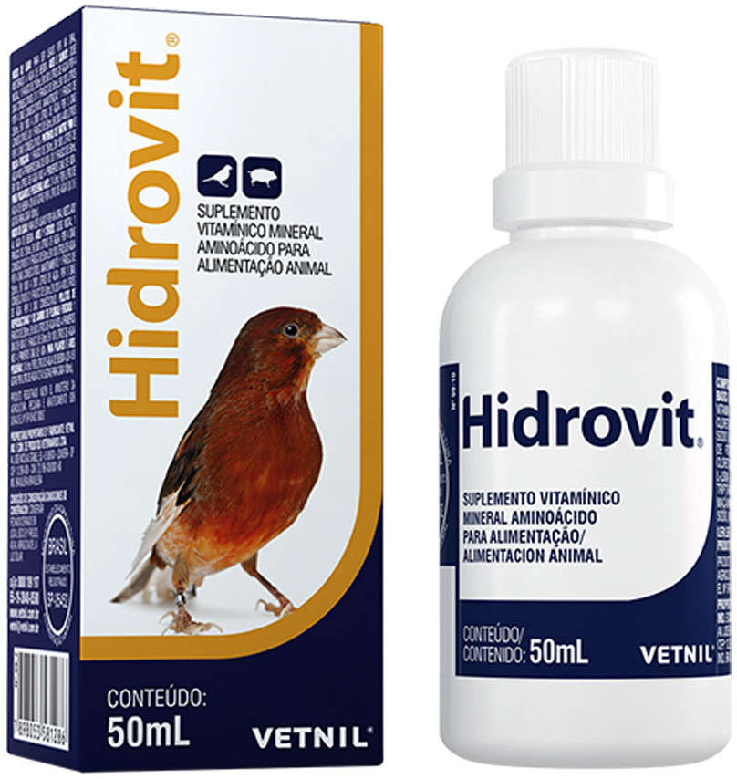 Suplemento Vetnil Hidrovit - 50ml