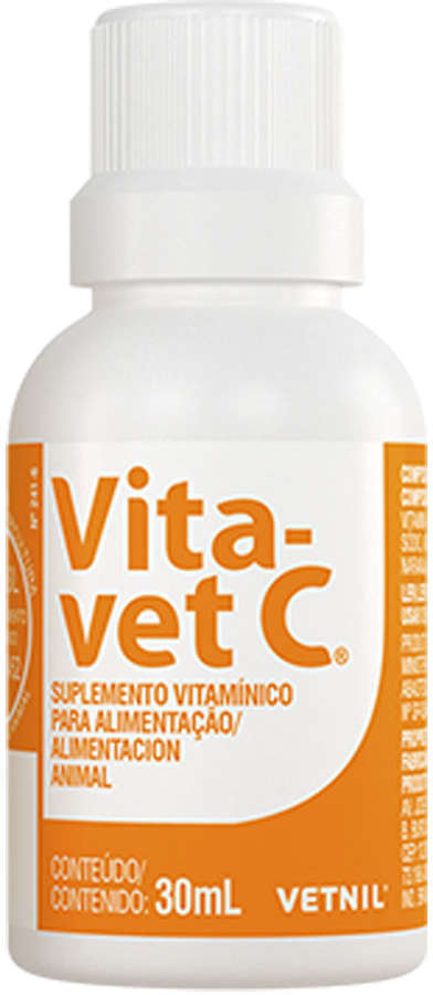 Vitamina Vetnil Vita Vet C Gotas - 30 mL