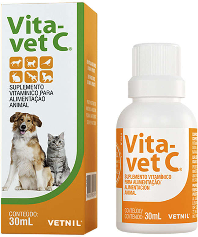 Vitamina Vetnil Vita Vet C Gotas - 30 mL