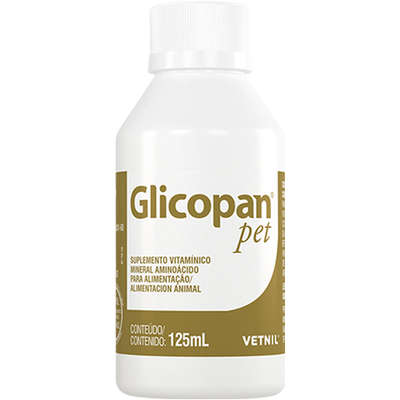 Suplemento Vitamínico Vetnil Glicopan Pet em Gotas
