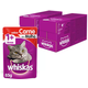 Ração Úmida Whiskas Sachê Carne ao Molho para Gatos Adultos
