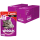 Ração Úmida Whiskas Sachê Carne Jelly para Gatos Adultos