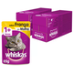 Kit Ração Úmida Whiskas Sachê Frango ao Molho para Gatos Adultos - 40 Unidades