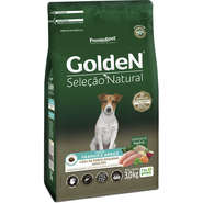 Ração Seca PremieR Pet Golden Seleção Natural para Cães Adultos Mini Bits - 3Kg