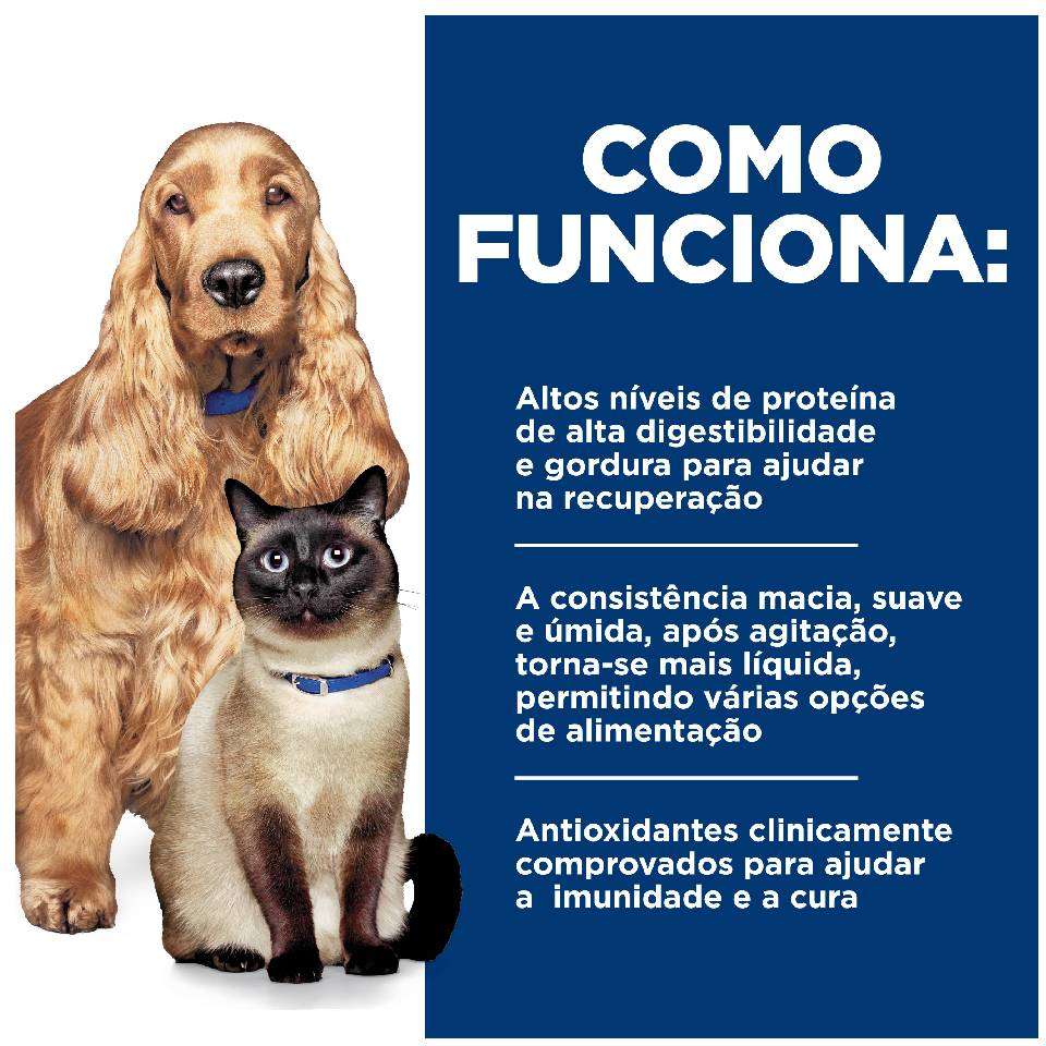 Ração Úmida Prescription Diet a/d Condições Críticas para Cães e Gatos - 156 g
