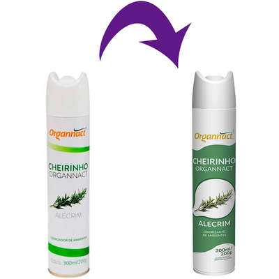 Aromatizador Organnact Cheirinho Alecrim - 300 mL