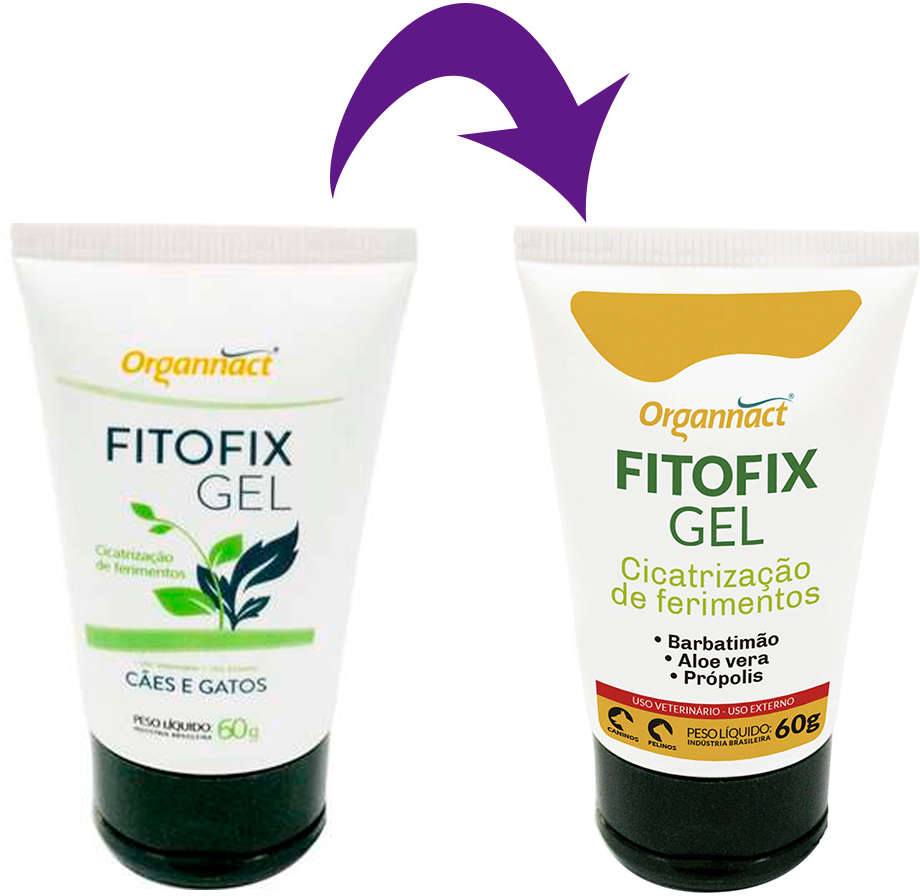 Cicatrizante Organnact Fitofix Gel - 60 g