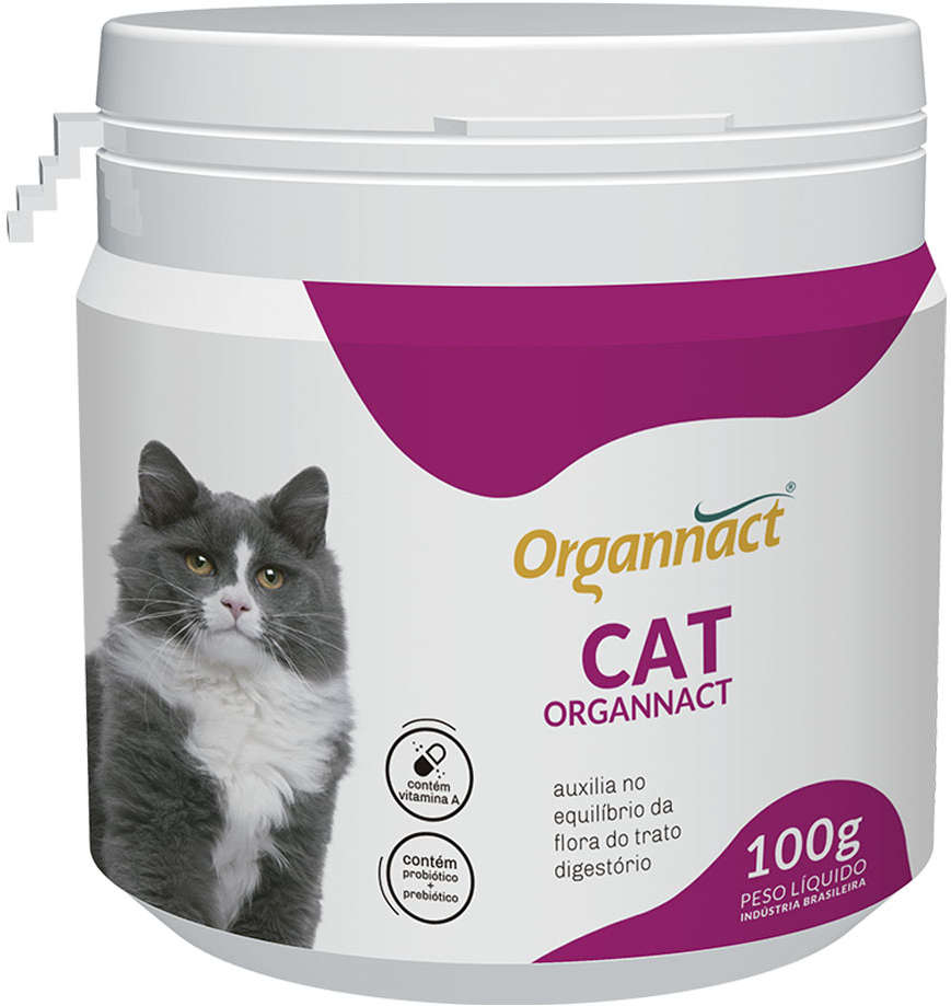 Organnact Cat Probiótico - 100gr