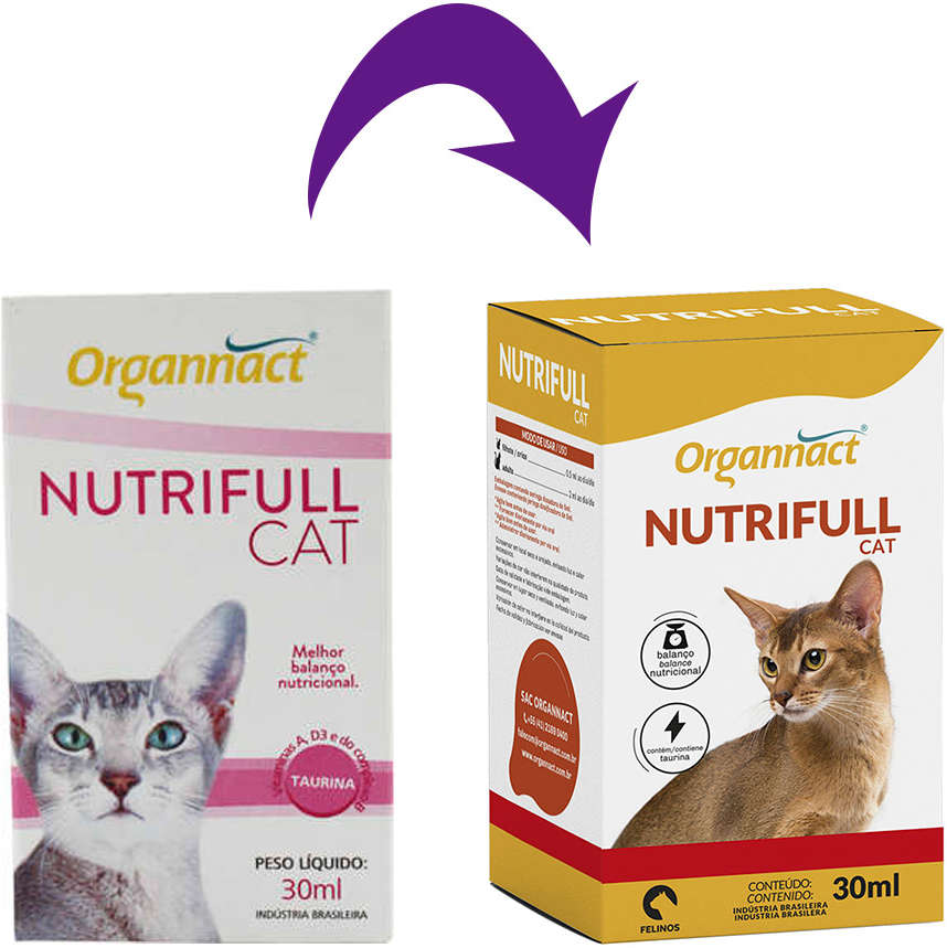 Nutrifull Organnact Cat Frasco - 30ml