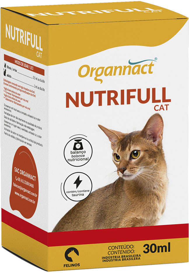 Nutrifull Organnact Cat Frasco - 30ml