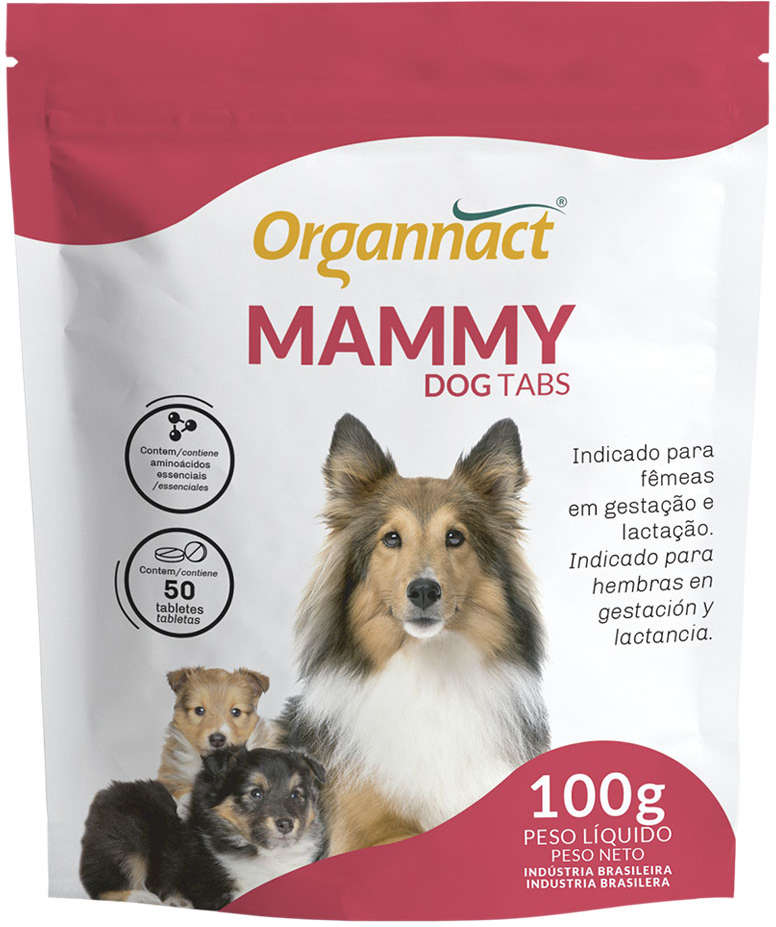 Suplemento Alimentar Organnact Mammy Dog Tabs - 100 g