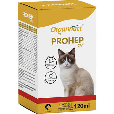 Suplemento Vitamínico Aminoácido Organnact Prohep Cat