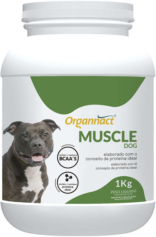 Suplemento Vitamínico Organnact Muscle Dog - 1Kg