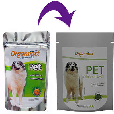 Suplemento Vitamínico Organnact Pet Probiótico
