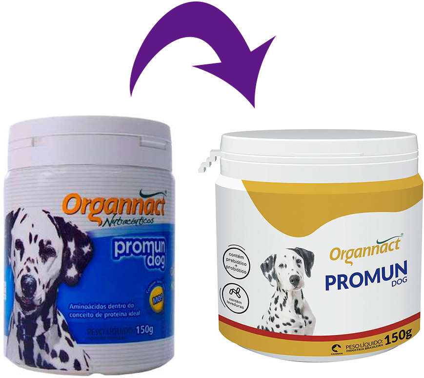 Suplemento Vitamínico Organnact Promum Dog - 150 g