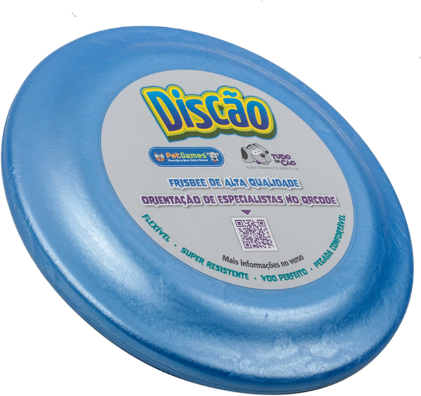 Brinquedo Frisbee Discão Azul - Tam. Único