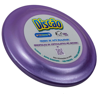 Brinquedo Frisbee Discão Roxo