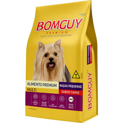 Ração Seca Bomguy Multi Carne para Cães Adultos Raças Pequenas