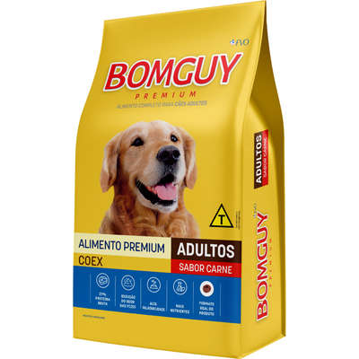 Ração Seca Bomguy Coex Carne para Cães Adultos
