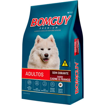 Ração Seca Bomguy Carne e Frango para Cães Adultos