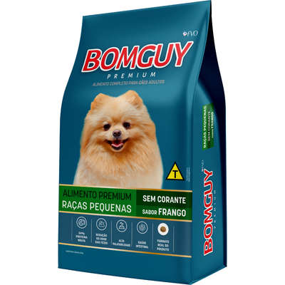 Ração Seca Bomguy Frango para Cães Adultos Raças Pequenas