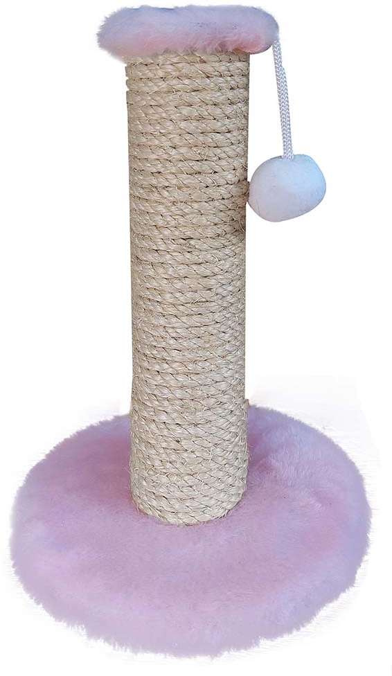 Brinquedo Arranhador Sisal Pelúcia Rose - Tam. M