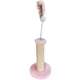 Brinquedo Arranhador Sisal Pelúcia com Mola Rose