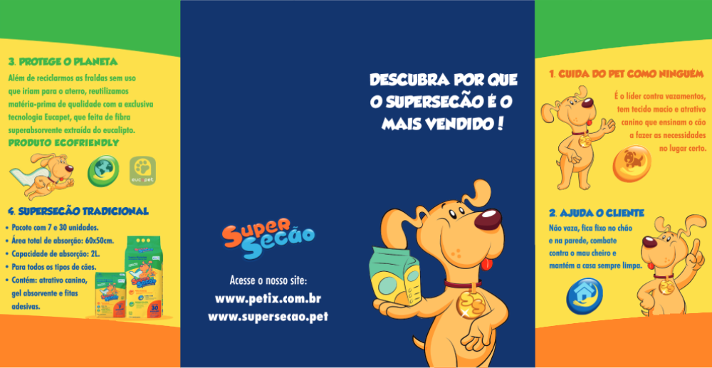 Tapete Higiênico Petix Supersecão Max Citrus - 30 Unidades