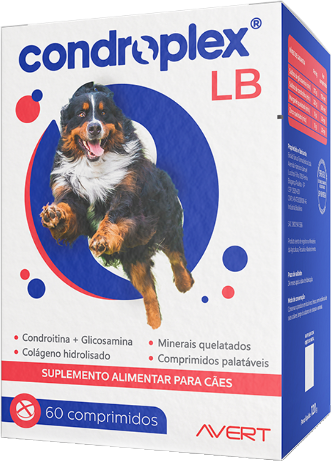 Suplemento Avert Condroplex LB com 60 Comprimidos - 120 g