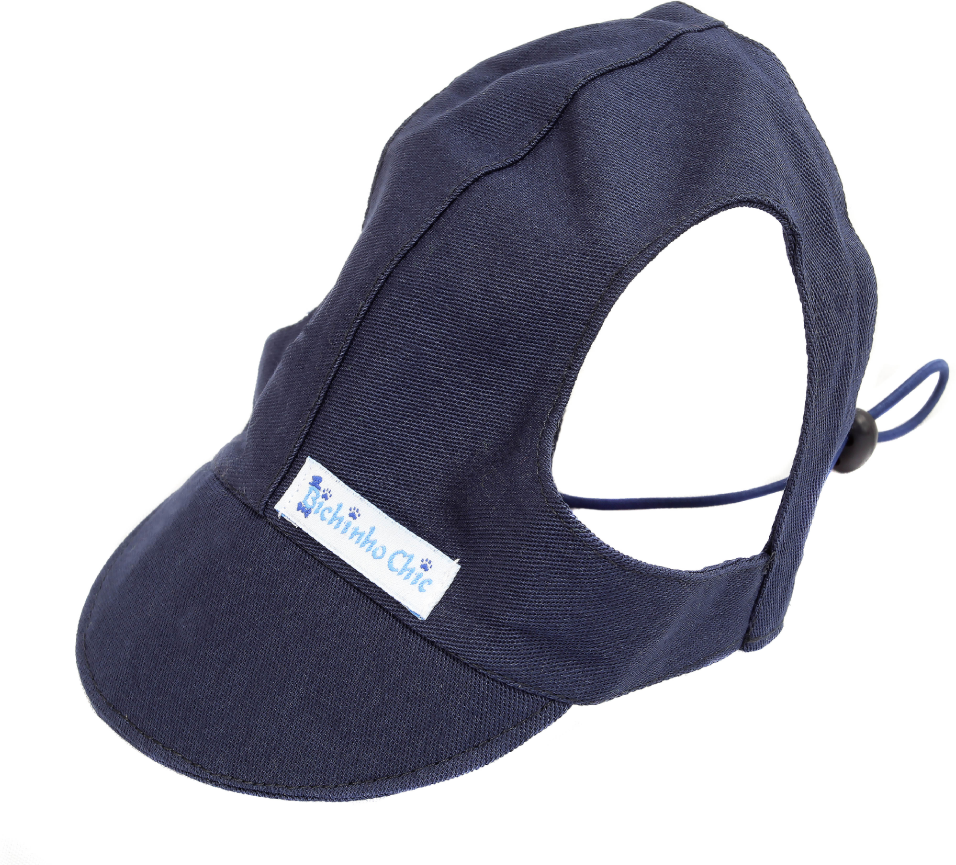 Boné Bichinho Chic Esportivo Azul Marinho - Tam. GG
