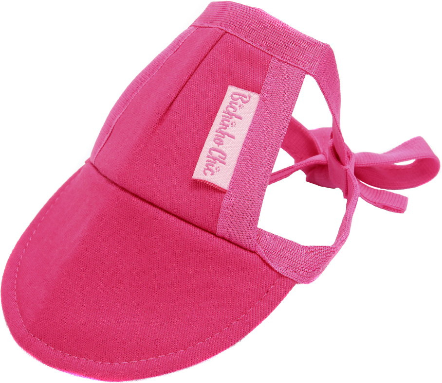 Boné Bichinho Chic com Viseira Rosa - Tam. M