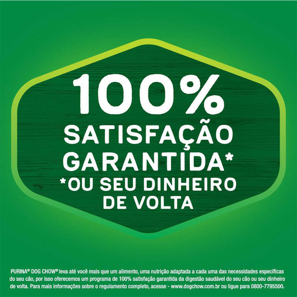 Ração Seca Nestlé Purina Dog Chow Extra Life Carne, Frango e Arroz Cães Adultos Raças Minis e Pequenas - 15Kg