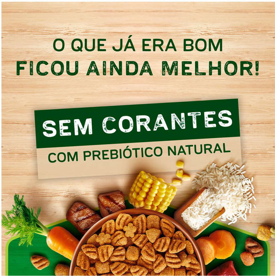 Ração Seca Nestlé Purina Dog Chow Extra Life Carne, Frango e Arroz Cães Adultos Raças Minis e Pequenas - 15Kg