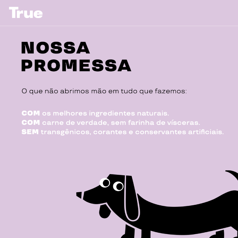 Ração Natural True para Cães Adultos Raças Pequenas - 10,1Kg