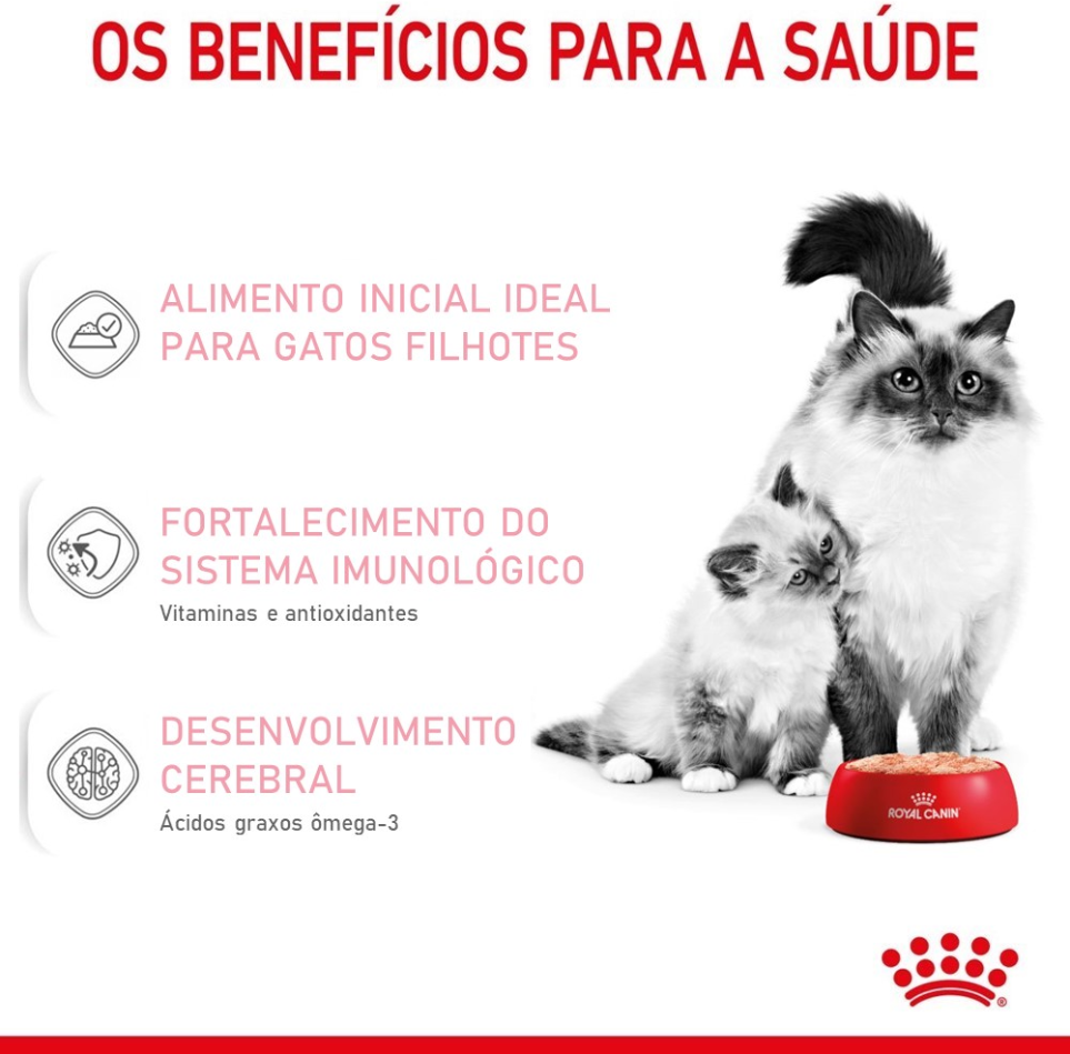 Ração Royal Canin Lata Baby Cat Instinctive para Gatos Filhotes - 195 g