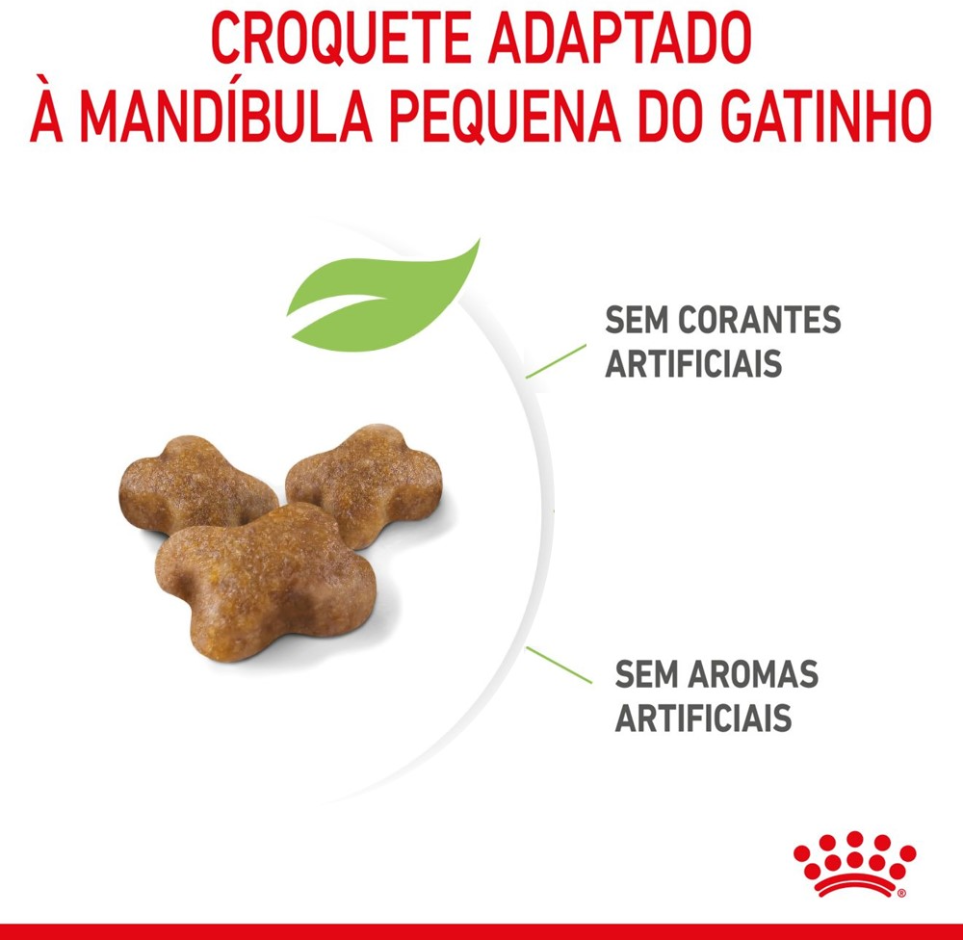 Ração Royal Canin Kitten para Gatos Filhotes com até 12 meses de Idade - 1,5Kg