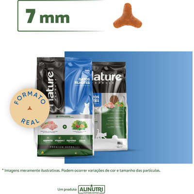 Ração Seca Alinutri Nature Fórmula para Gatos Filhotes