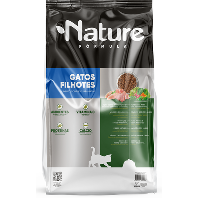 Ração Seca Alinutri Nature Fórmula para Gatos Filhotes