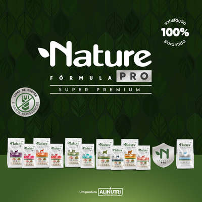 Ração Seca Alinutri Nature Fórmula Pro para Cães Adultos Raças Grandes