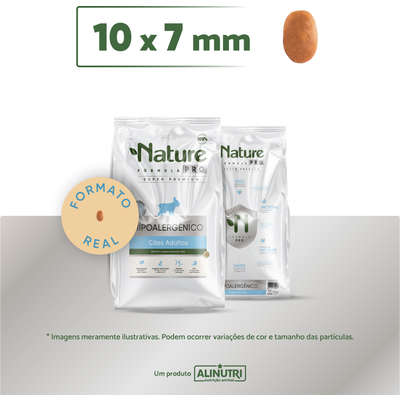 Ração Seca Alinutri Nature Fórmula Pro Hipoalergênico para Cães Adultos