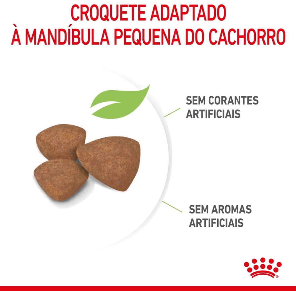 Ração Royal Canin Mini Junior para Cães de Raças Pequenas Filhotes de 2 a 10 Meses de Idade - 7,5Kg