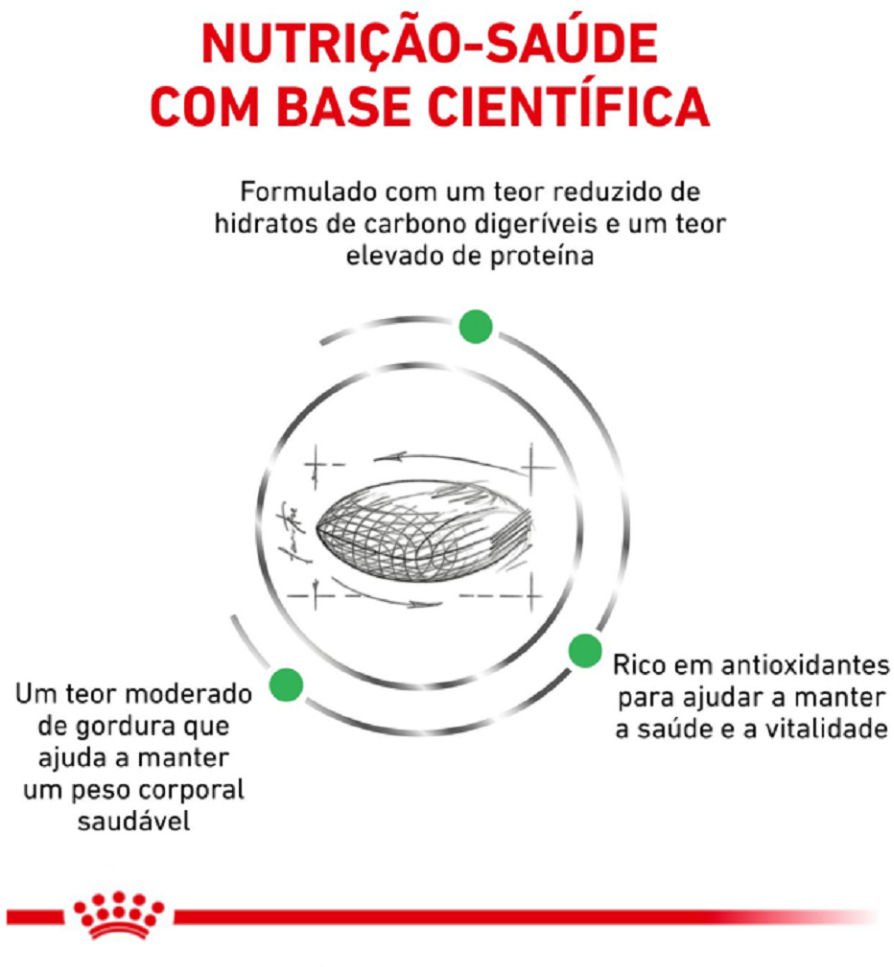 Ração Royal Canin Feline Veterinary Diet Diabetic para Gatos Adultos com Diabetes - 1,5Kg