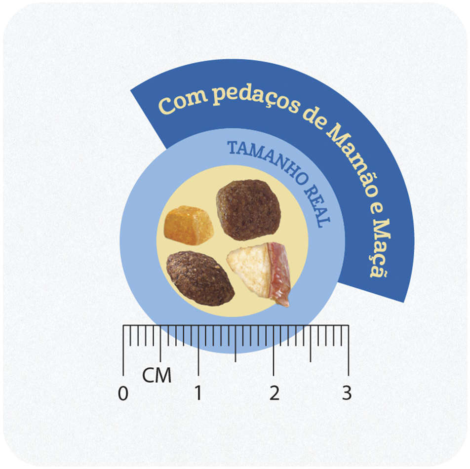 Ração Seca Total Naturalis Peru, Frango e Frutas para Cães Filhotes - 2,5Kg