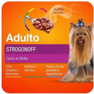 Ração Total Max Strogonoff para Cães Adultos