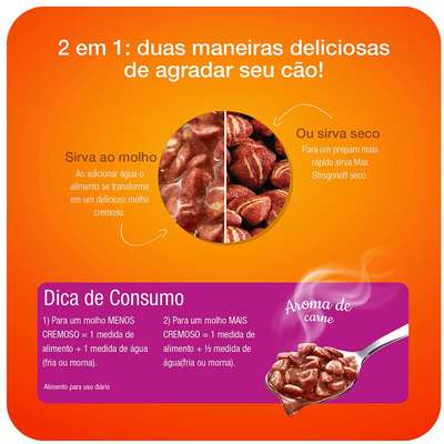 Ração Total Max Strogonoff para Cães Adultos