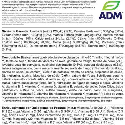 Ração Seca Total Max Cat Sabores para Gatos Adultos